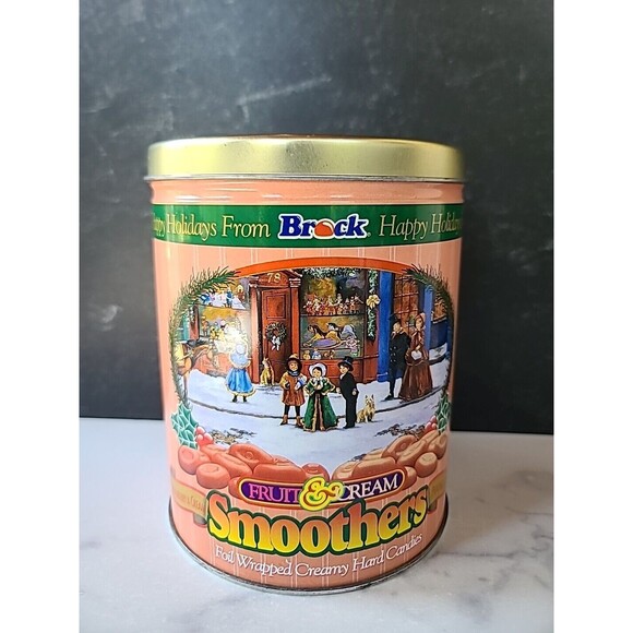 Brock Fruit & Cream Happy Holidays Tin - Picture 3 of 10